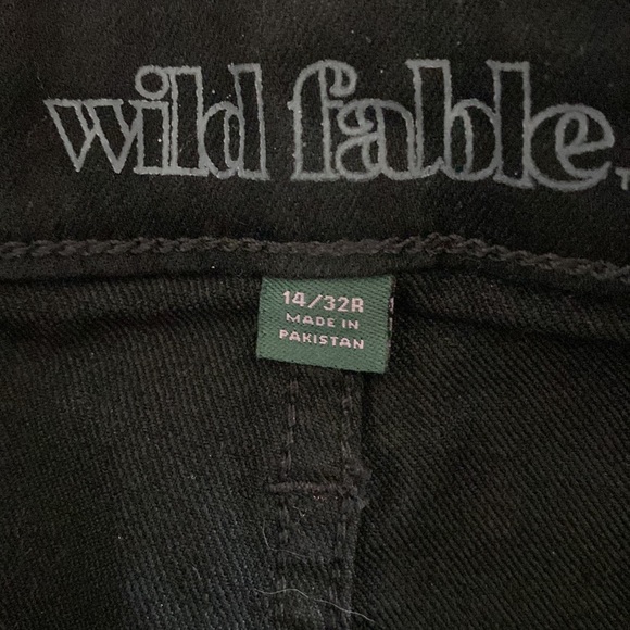 Black Denim High Rise Shorts - Picture 3 of 4